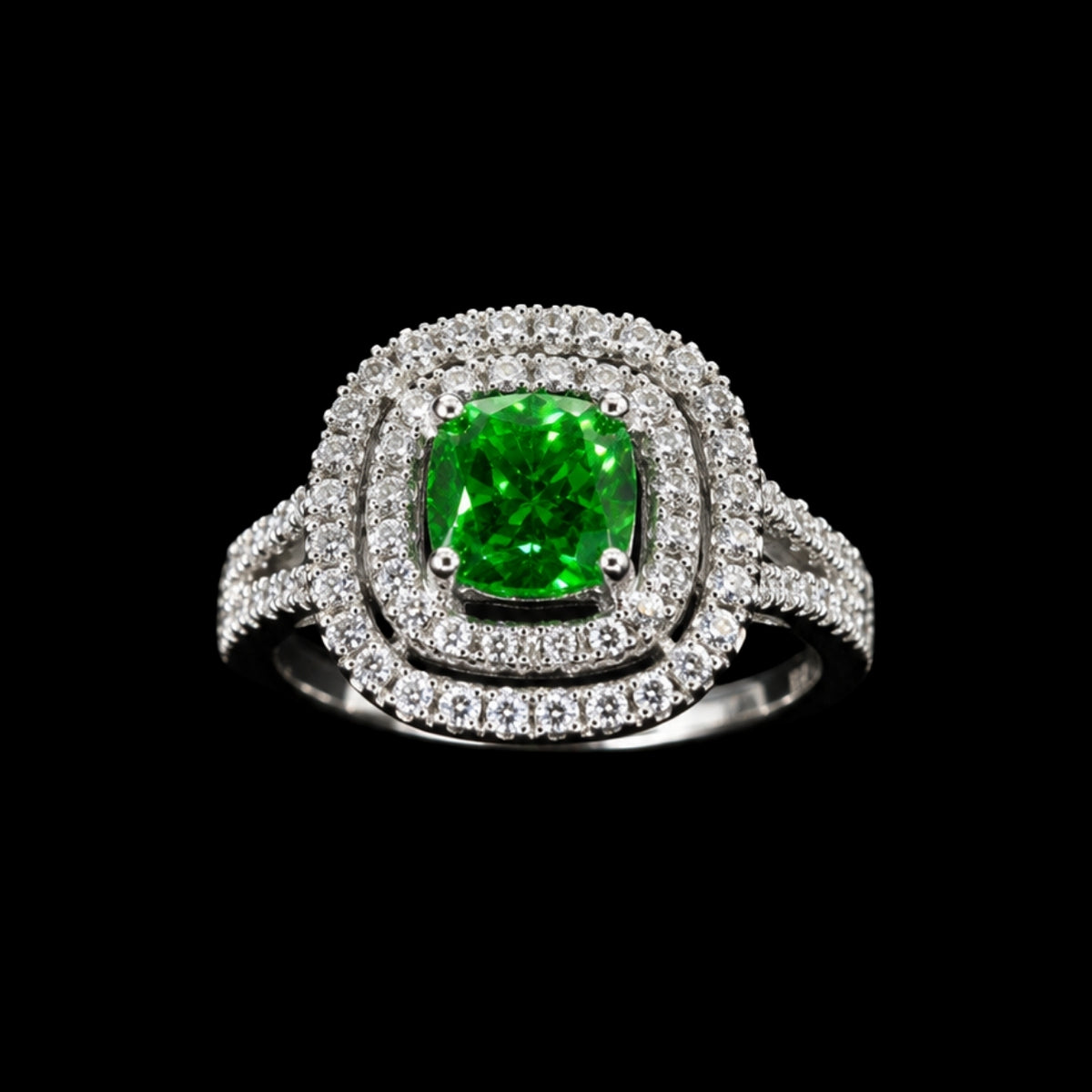 Green Gemstone Ring
