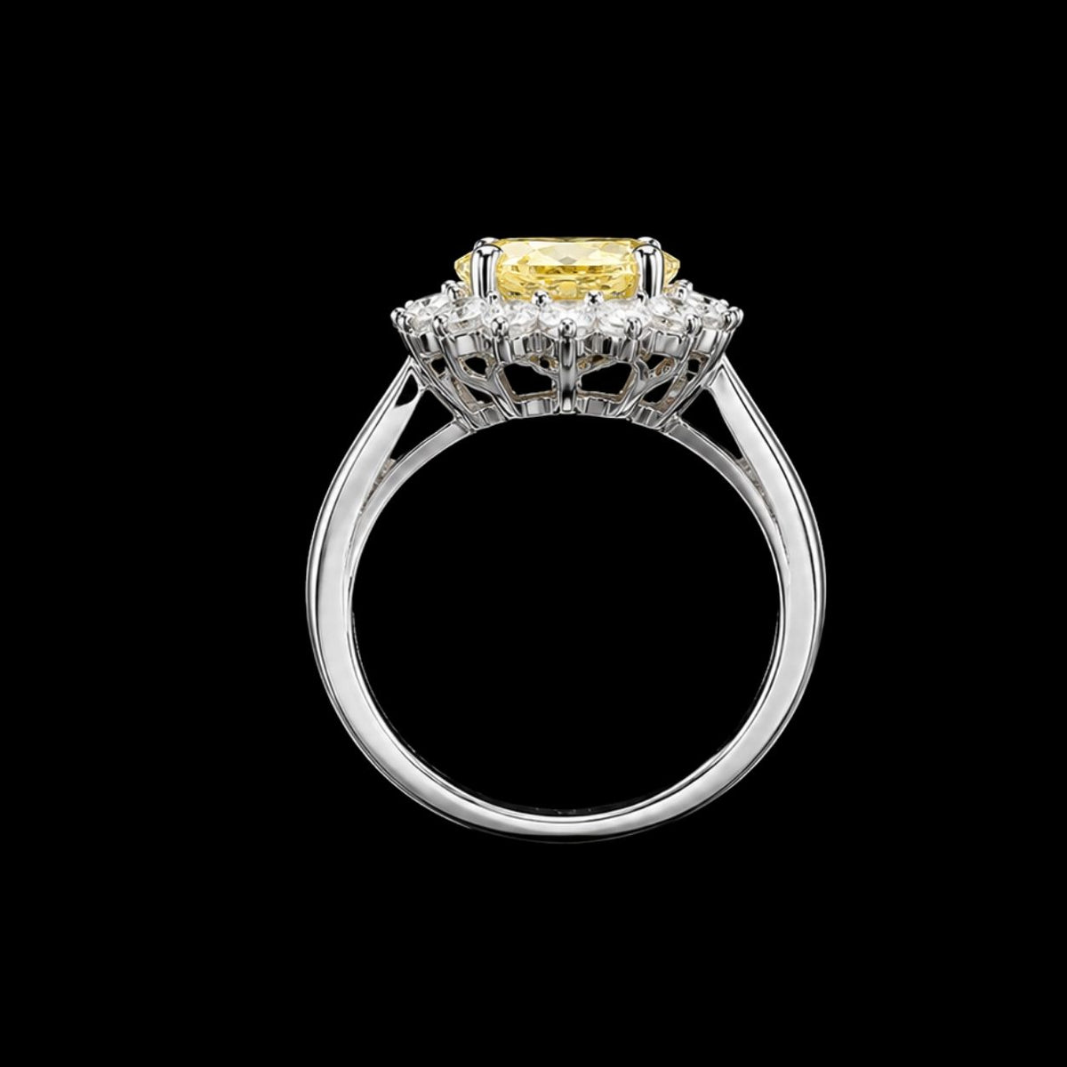 Yellow CZ Ring