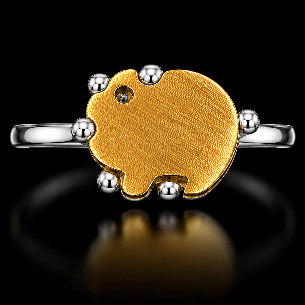 Gold and Silver Tone Ring