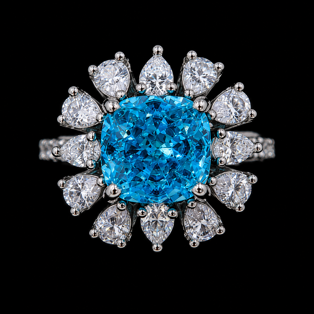 Blue Gemstone Ring