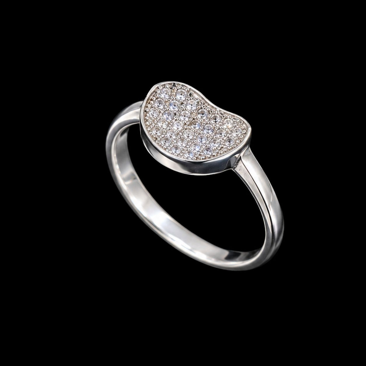 Heart CZ Ring