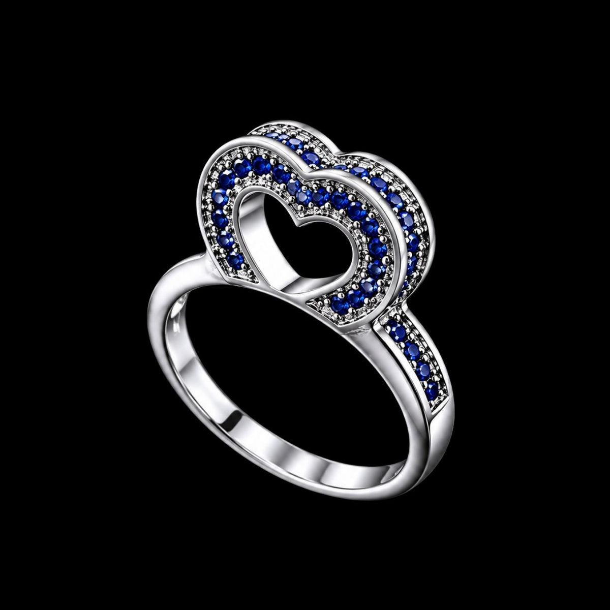 Heart CZ Ring