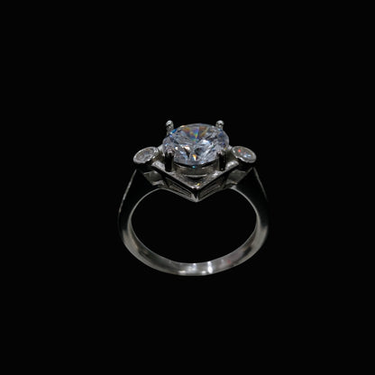 Silver CZ Ring