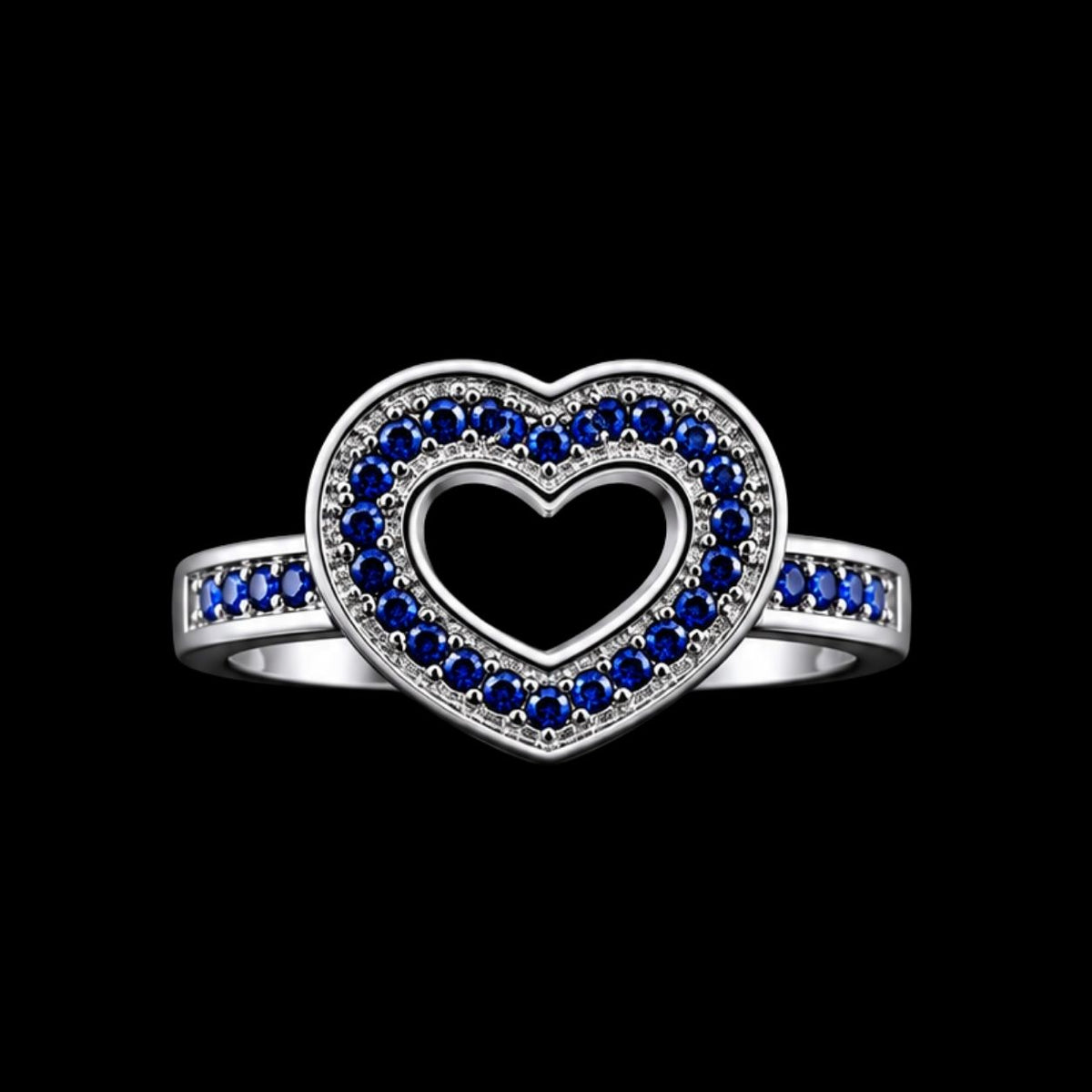 Heart CZ Ring