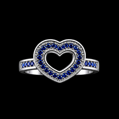 Heart CZ Ring