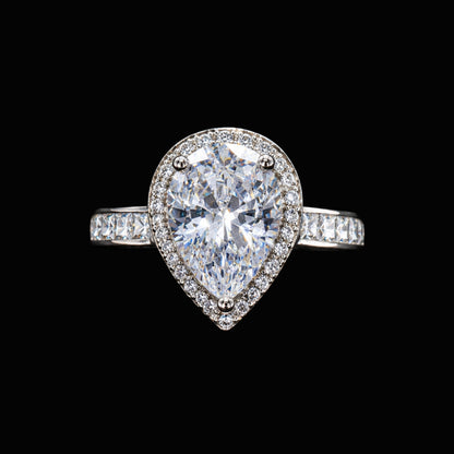 Silver Ring with CZ Stone