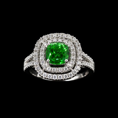 Green Gemstone Ring