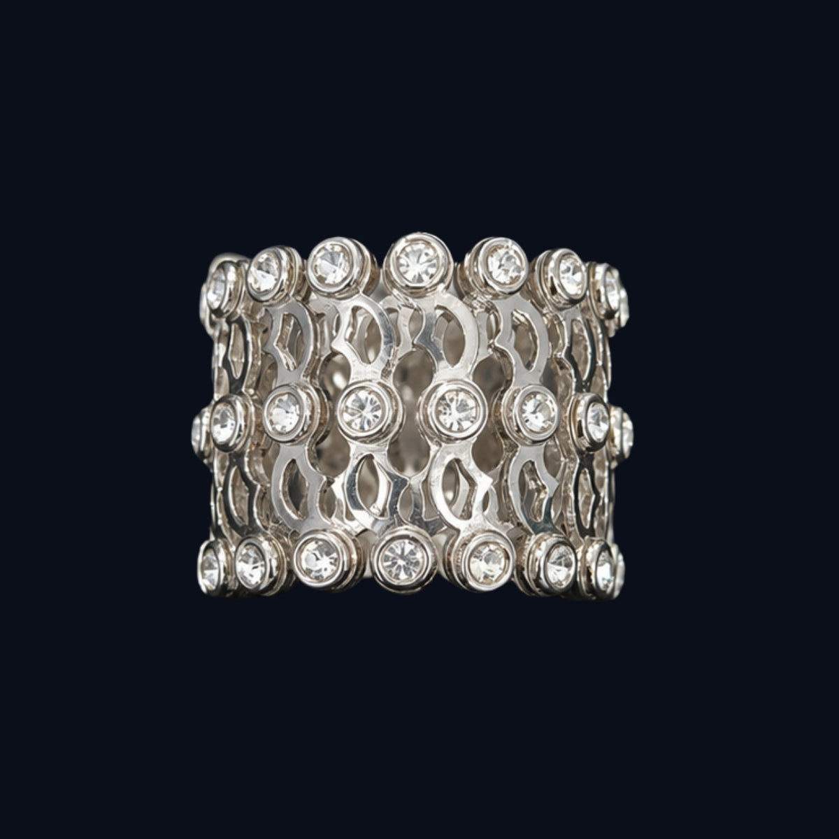 Silver CZ Ring
