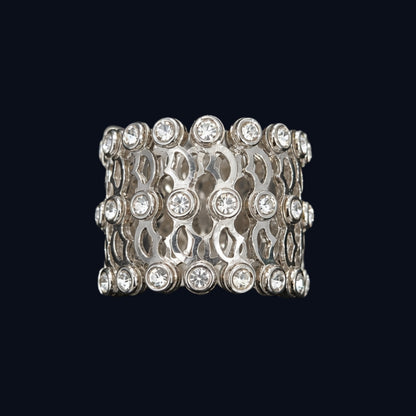 Silver CZ Ring