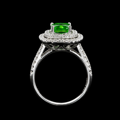 Green Gemstone Ring