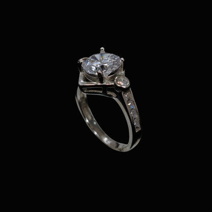 Silver CZ Ring