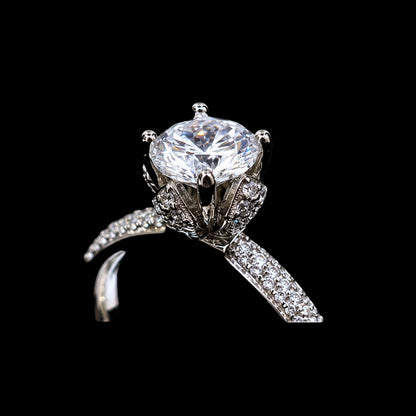 Classic Round CZ Ring