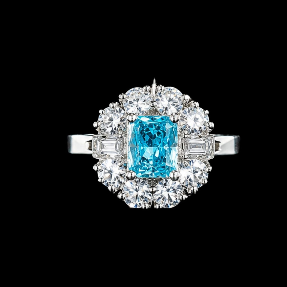 Blue Gemstone Ring