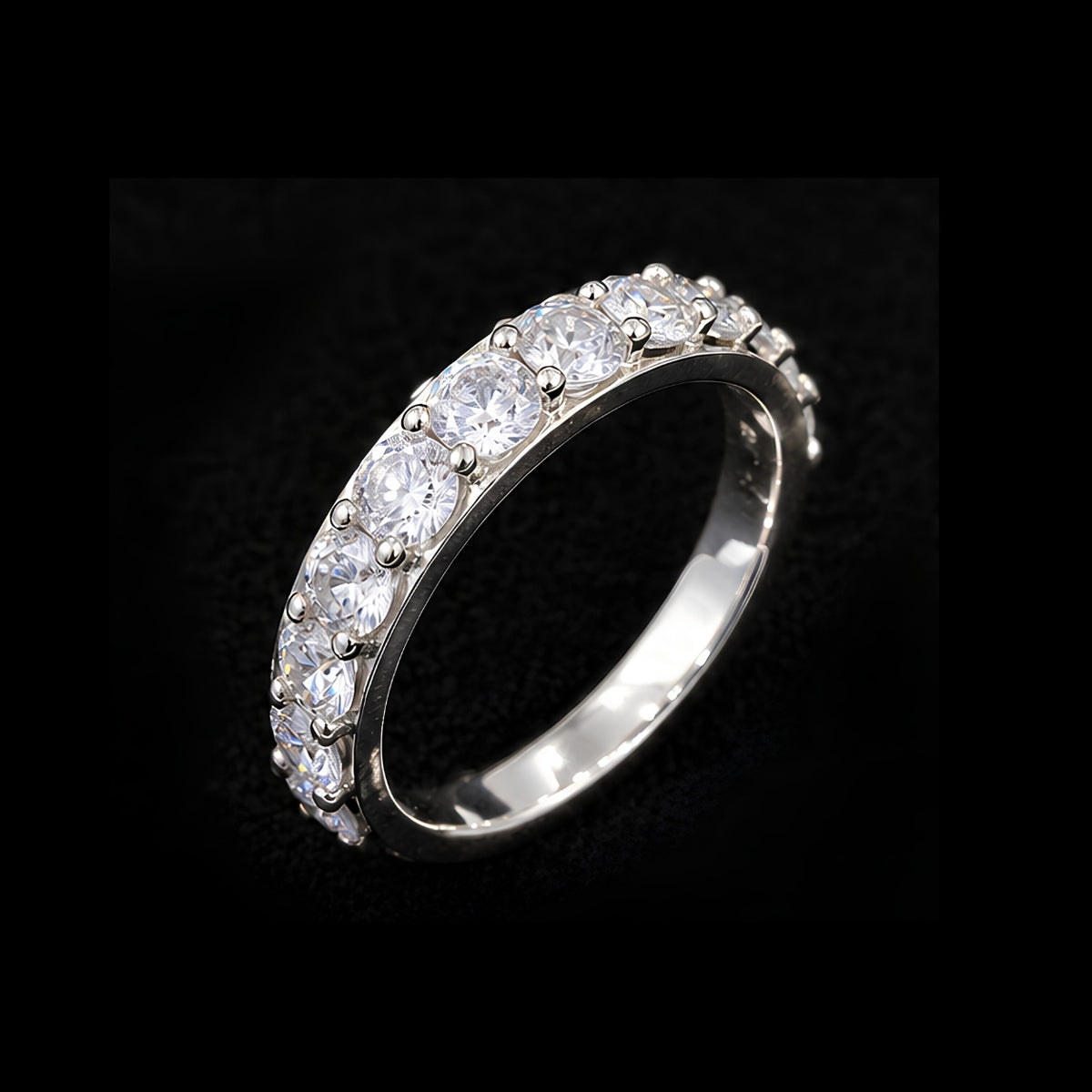 Silver CZ Ring