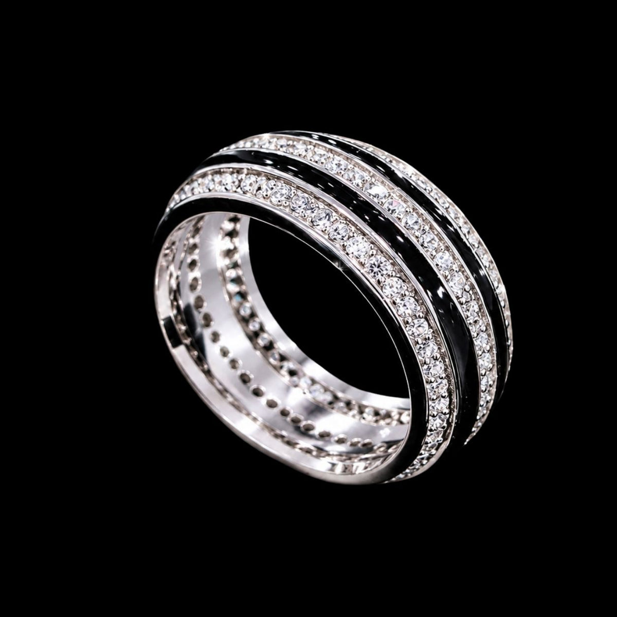 Silver CZ Ring