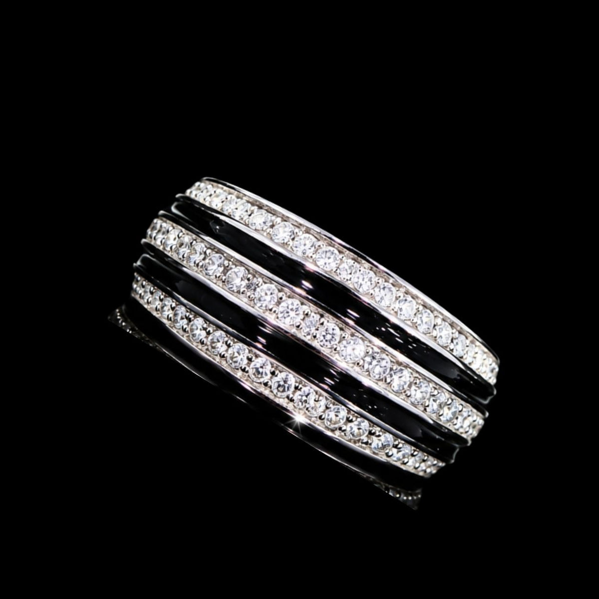 Silver CZ Ring
