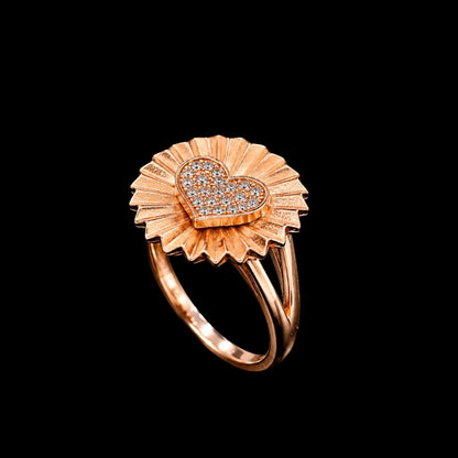 Heart CZ Ring