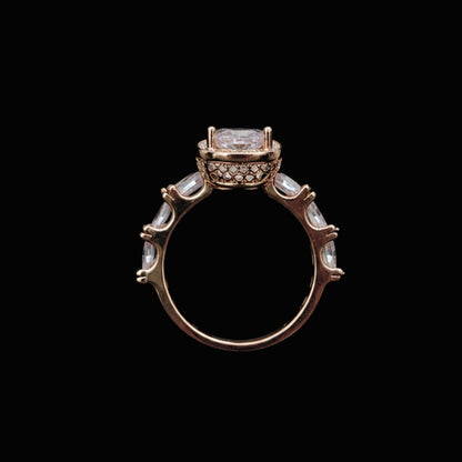 Rose Gold CZ Ring