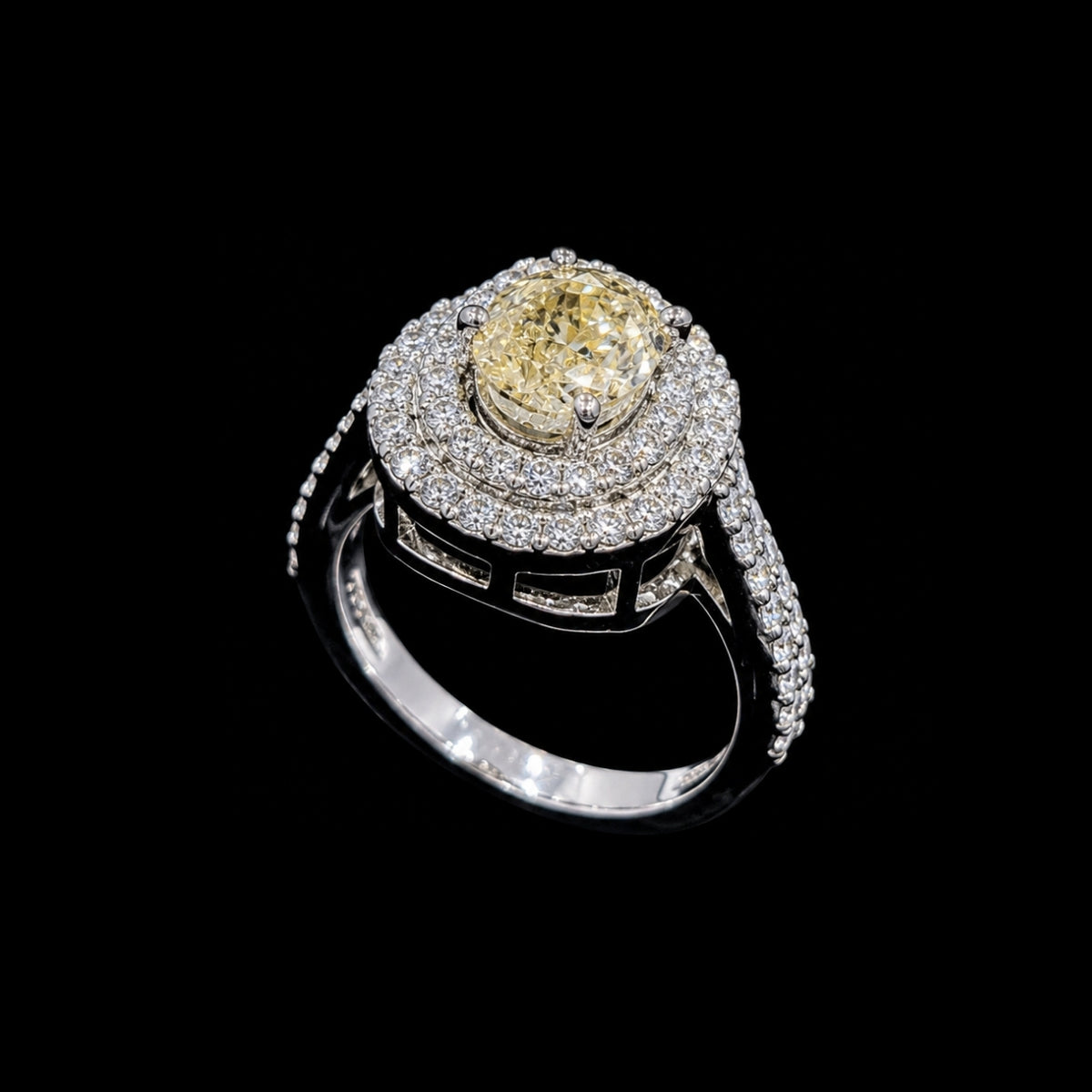 Elegant CZ Stone Ring
