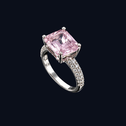 Pink CZ Ring