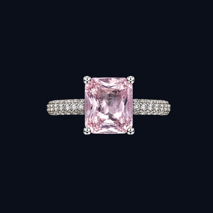 Pink CZ Ring