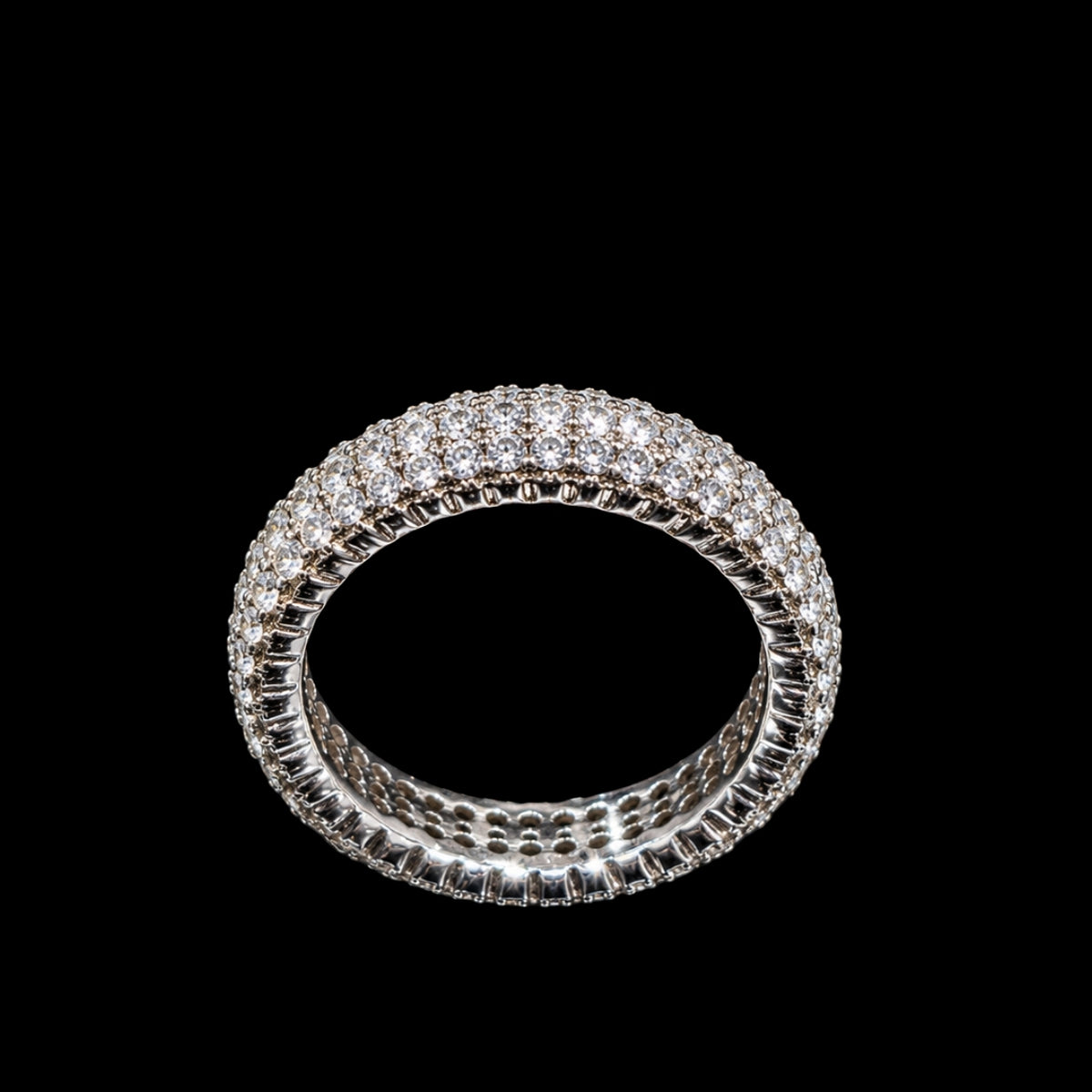 Silver CZ Ring