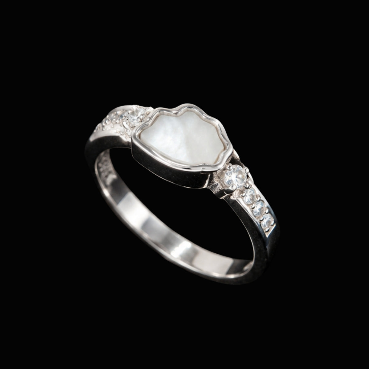 Silver CZ Ring
