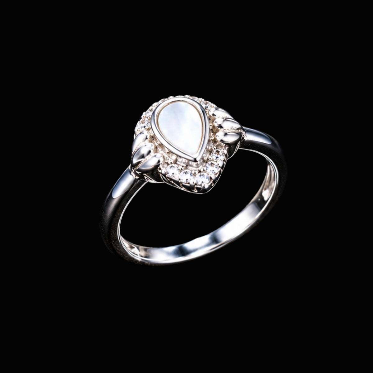 Silver CZ Ring