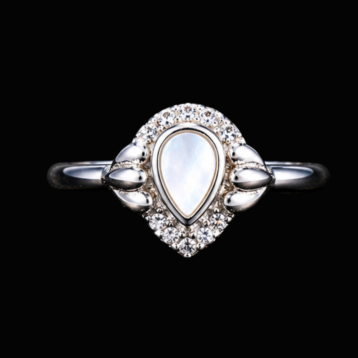 Silver CZ Ring