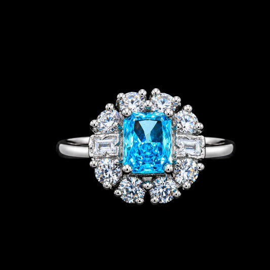 Blue Gemstone Ring