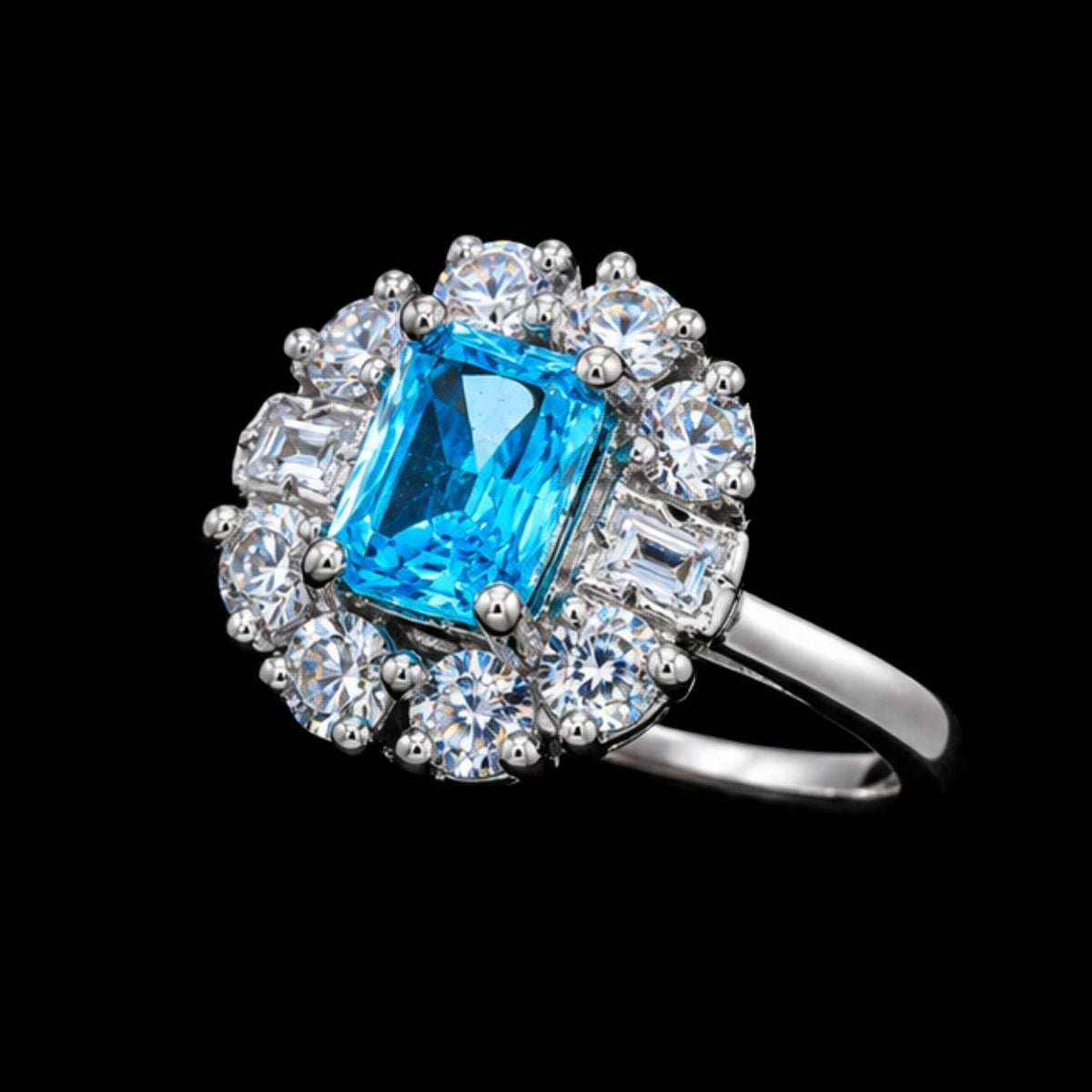 Blue Gemstone Ring