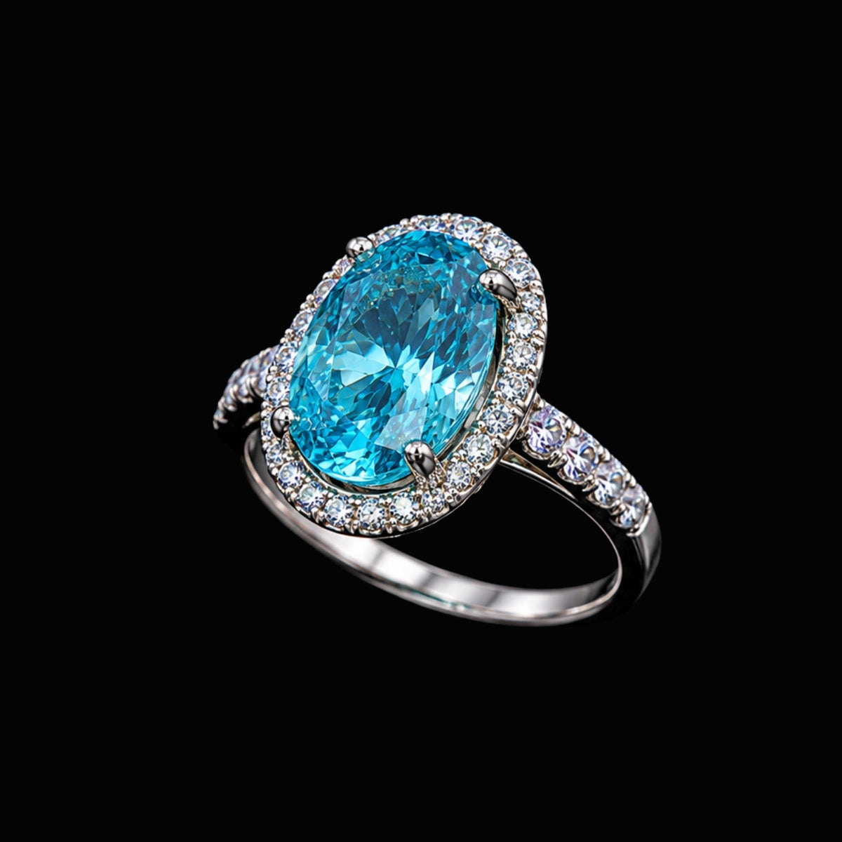 Blue Gemstone Ring