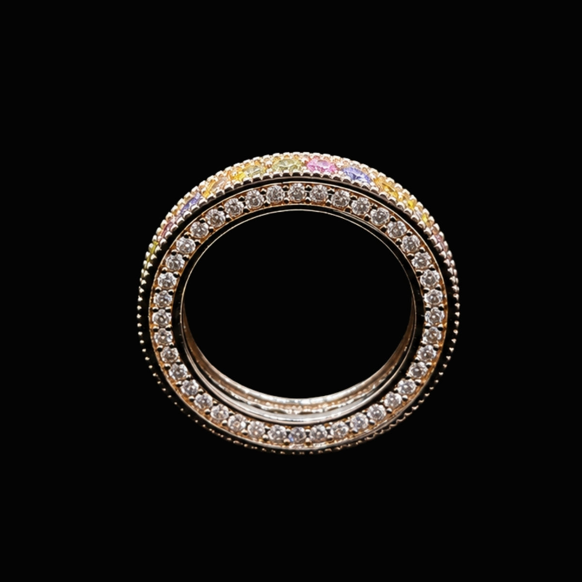 Pastel CZ Ring