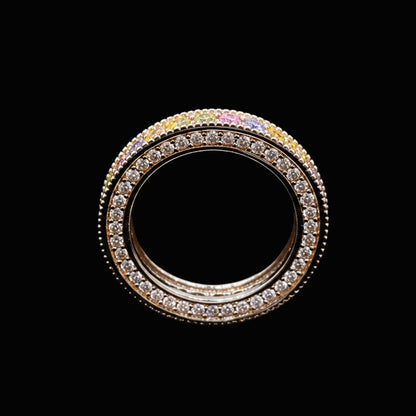 Pastel CZ Ring