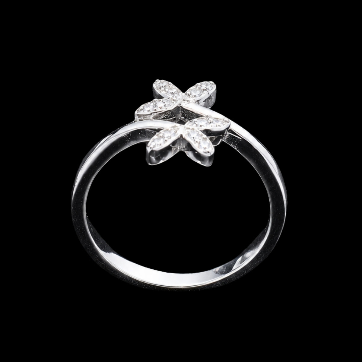 Silver Butterfly Ring