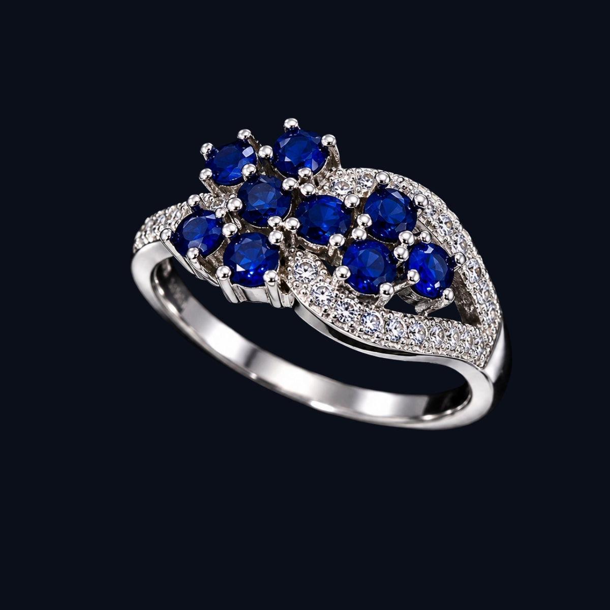 Blue Gemstone Ring
