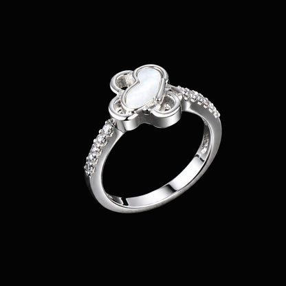 Silver Ring with CZ Stones