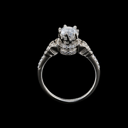 Vintage-inspired Silver Ring