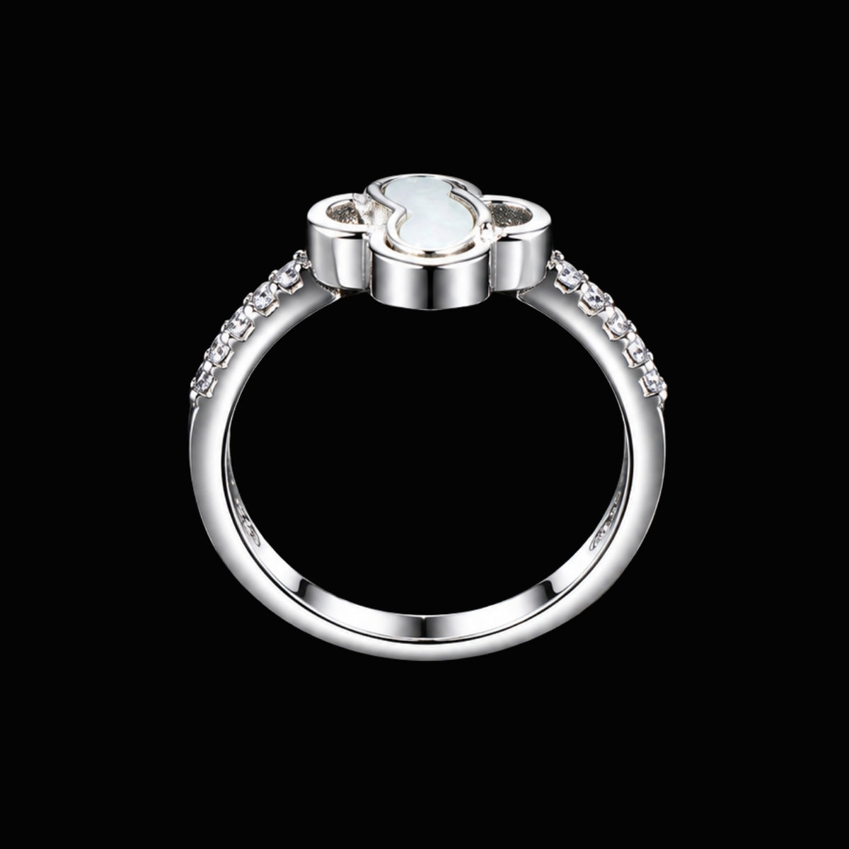 Silver Ring with CZ Stones