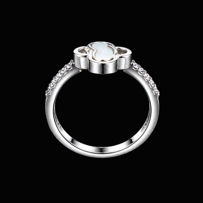 Silver Ring with CZ Stones
