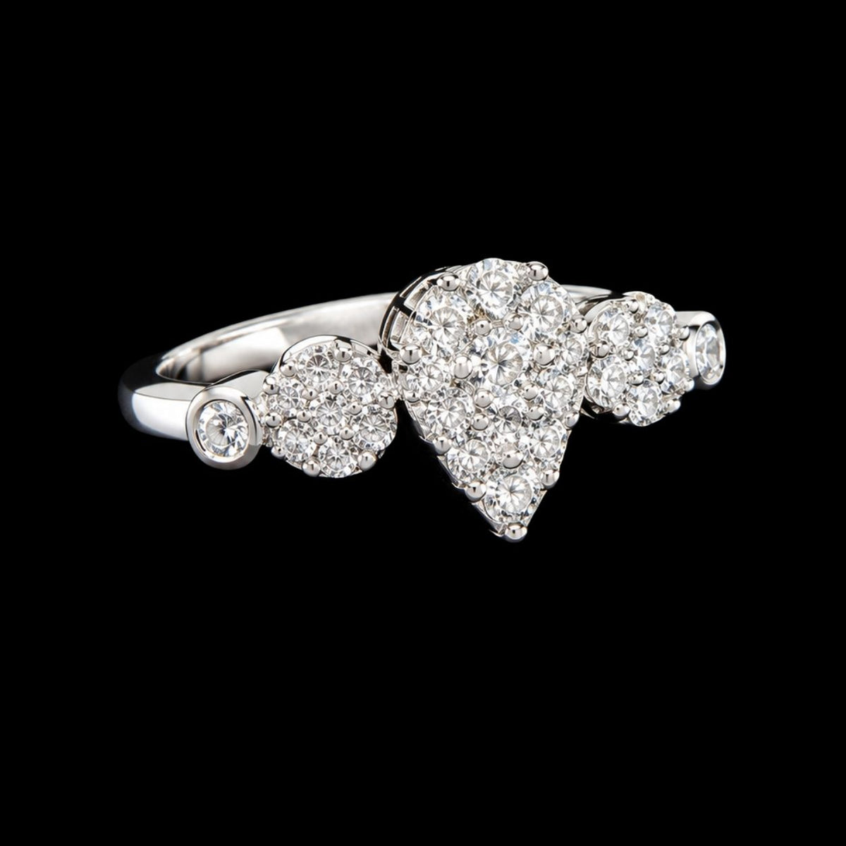 Silver CZ Ring