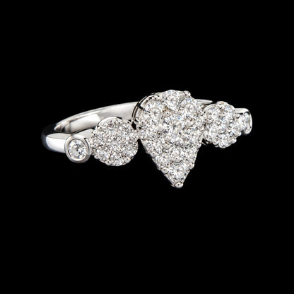 Silver CZ Ring