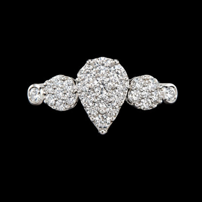 Silver CZ Ring