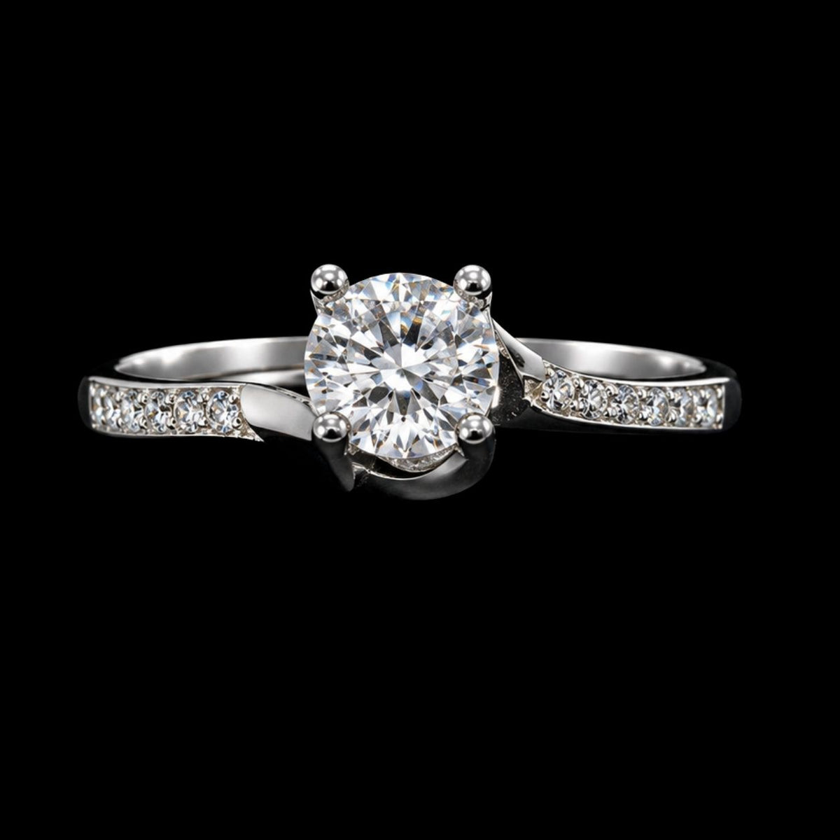Silver CZ Ring