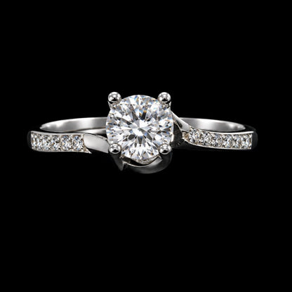 Silver CZ Ring