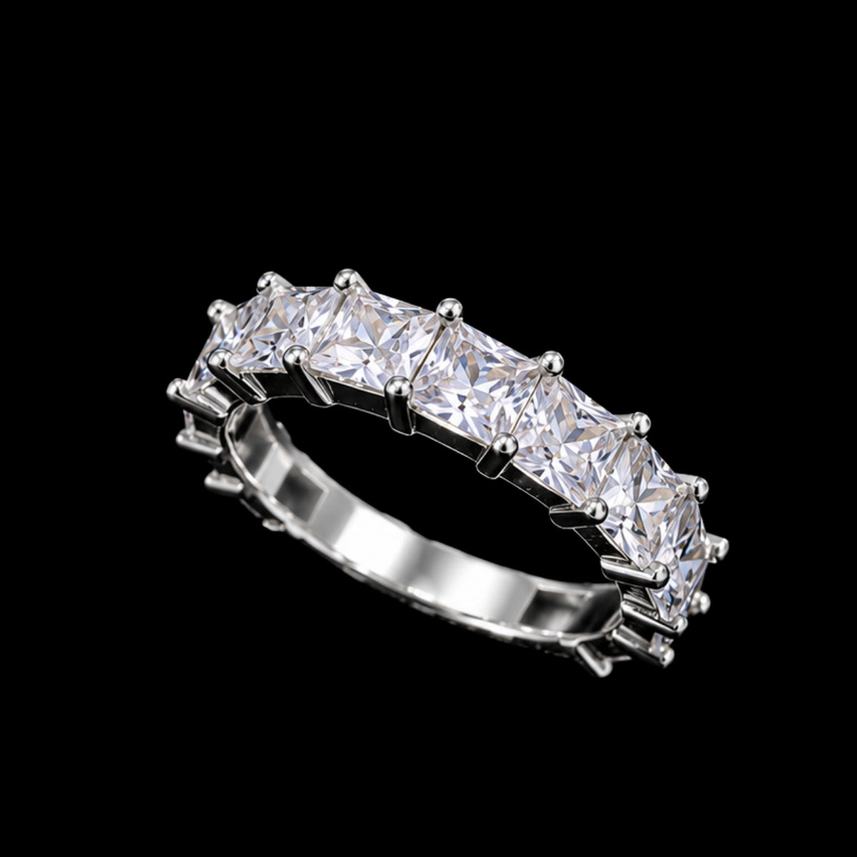 Silver CZ Ring