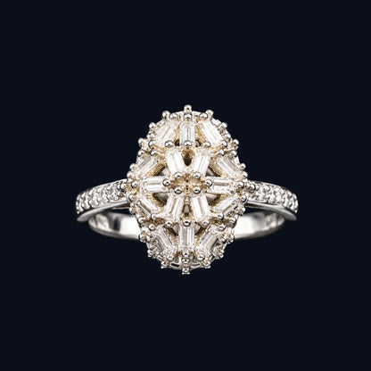 Silver CZ Ring