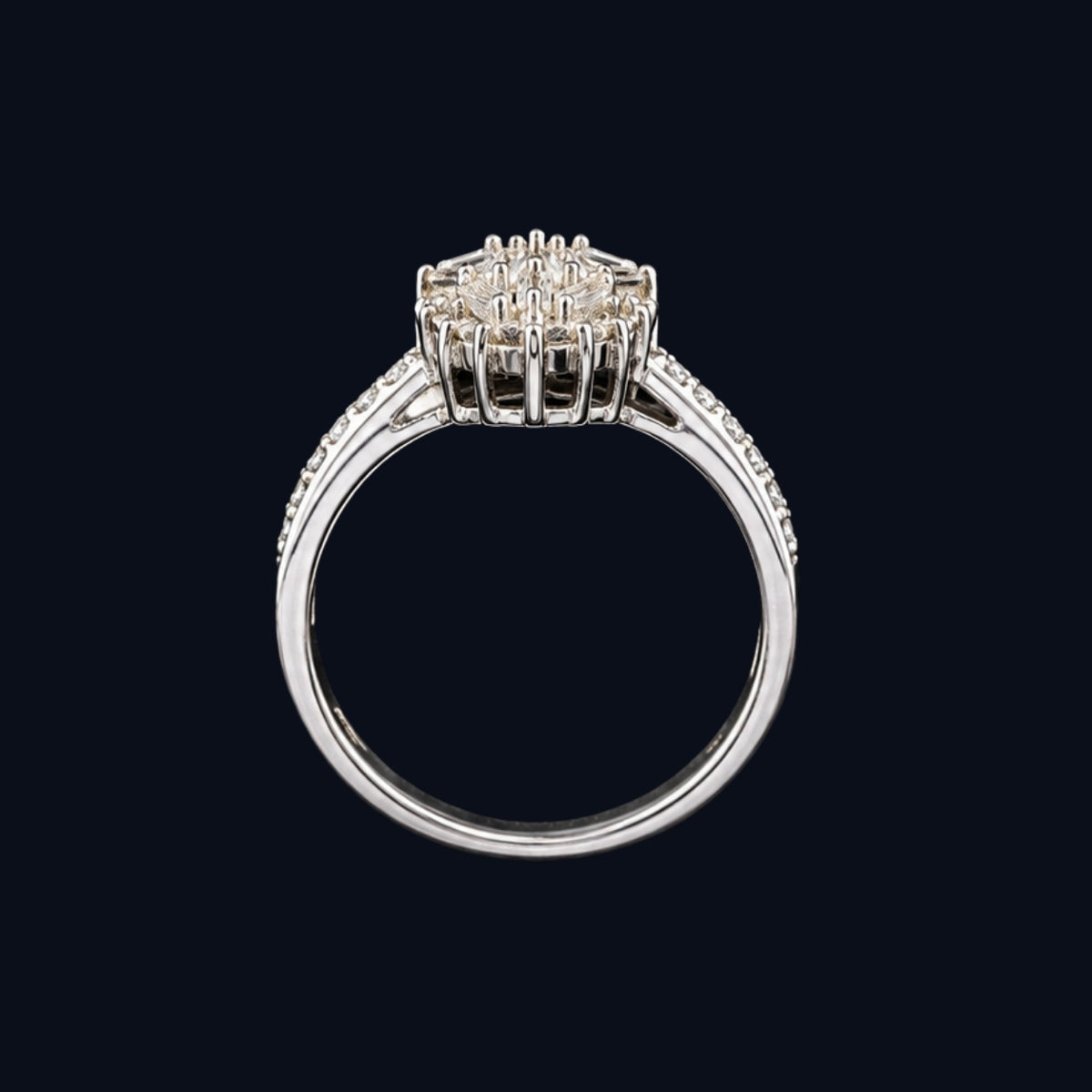 Silver CZ Ring