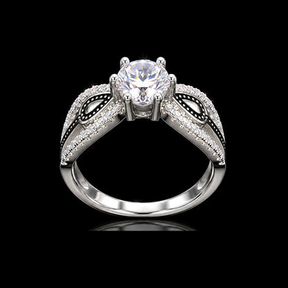 Elegant CZ Ring
