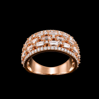 Rose Gold CZ Ring